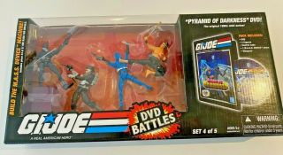 G.  I Joe 25th Anniversary Dvd Battle Pack Pyramids Of Darkness Hasbro