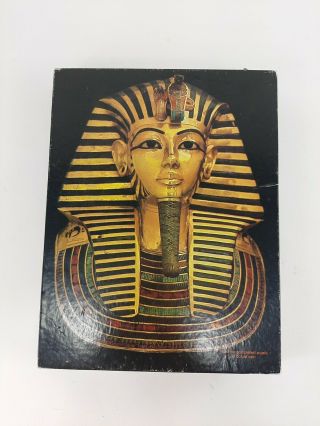 Vintage Springbok The Mask Of Tutankhamun King Tut 500 Pc Jigsaw Puzzle