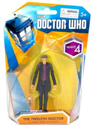 Doctor Dr Who Wave Series 4 The Twelfth Doctor In Purple Shirt And Jacket