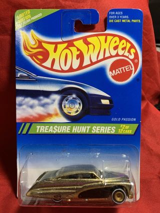 Hot Wheels 1995 Treasure Hunt Series Gold Passion