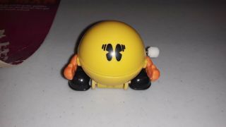 Vintage Pac - Man Wind - Up Figure Toy 1982 Tomy Midway Arcade Classic