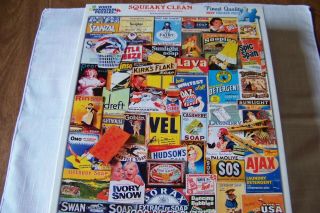 Squeaky Jigsaw Puzzle White Mountain Complete Detergents 1000 Thicker Pc