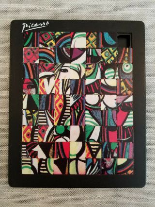 Pablo Picasso Sliding Tile Puzzle Of " Girl Before A Mirror " 62 Tiles