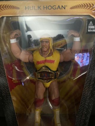 Moc Mattel Wwe Defining Moments Elite Legends Hulk Hogan Figure Mib