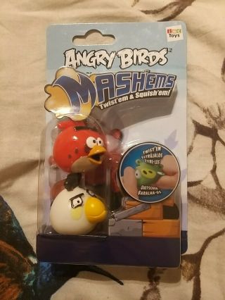 Angry Birds Mashems Red And White - Great Stocking Filler For Xmas