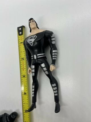 DC Universe Mattel BLACK SUIT Superman Action Figure 2007 4 