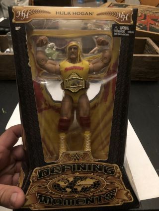 Mattel Wwe Defining Moments Elite Legends Hulk Hogan Wrestling Figure