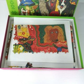 Roy De Forest Country Dog Gentlemen 1000 Pc Puzzle Folk Art 29 