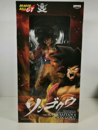 Banpresto Dragon Ball Gt Master Stars Piece The Saiyan 4 Goku Figure