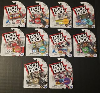 Tech Deck Series 13 All 10 Ultra Rare And Rare Series 1 And 2 Complete Fast Ship