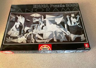 Educa - - Guernica (picasso) - - 3000 Piece Jigsaw Puzzle - - Black Box Version