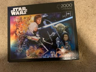 Star Wars The Force Will Be With You 2000 Piece Jigsaw Puzzle Buffalo Games