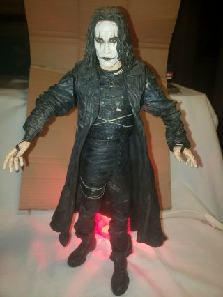 Neca The Crow Brandon Lee 18 Inch Motion Activated Sound Figure 2004