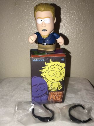 Kidrobot South Park Series 2 3 " Vinyl Figure Pc Principal 2/24 With 2 Glasses
