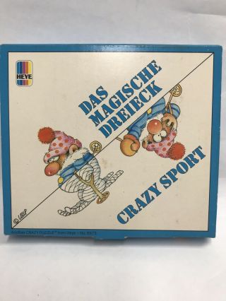 Heye Jean - Jacques Loup " The Magic Triangle " / " Crazy Sports " - Heye - Rarity 8973
