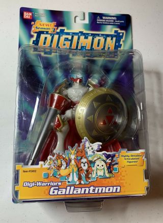 Digimon Digi - Warriors: Gallantmon Season 3 Action Figure 6 " - 2001 Bandai