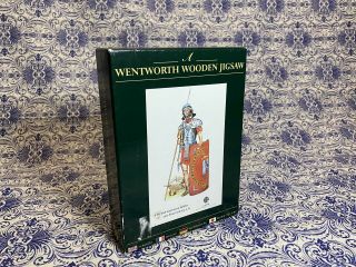 Wentworth Wooden Jigsaw - “a Roman - Legionary Soldier First Century A.  D” Puzzle