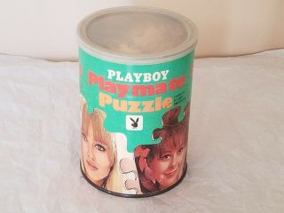 Vintage 1967 Playboy Playmate Jigsaw Puzzle Miss October Majken Hausedal,  Poster