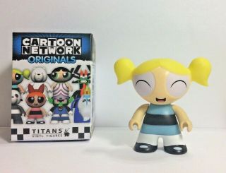 Cartoon Network Originals Hot Topic Powerpuff Girls Chase Bubbles 3 " Figure Rare