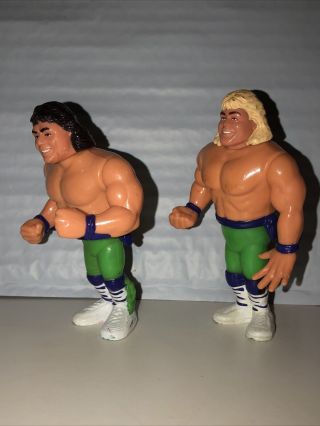 The Rockers WWF Hasbro Shawn Michaels Marty Jannetty Wrestling Action Figures 2