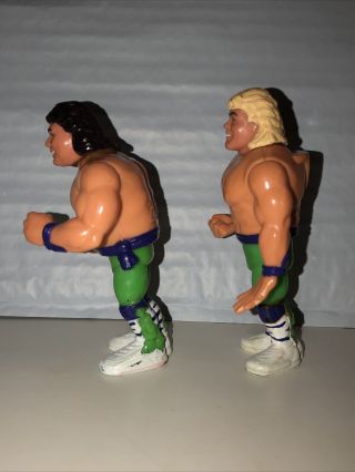 The Rockers WWF Hasbro Shawn Michaels Marty Jannetty Wrestling Action Figures 3