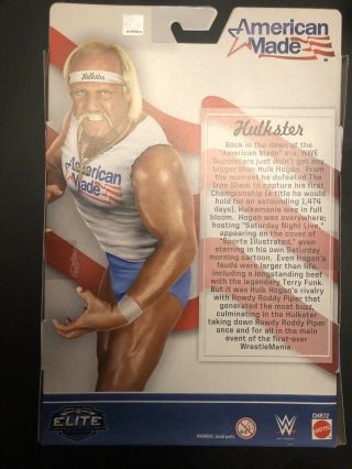 WWE Mattel Elite Ringside Exclusive American Made Hulkster Hulk Hogan 3