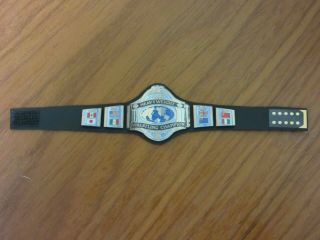 Custom Ljn Wwf 1986 Heavyweight Championship Wrestling Title Belt Leather Wwe