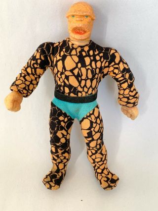 Vintage 1975 Mego The Thing Action Figure Fantastic Four Marvel Toy
