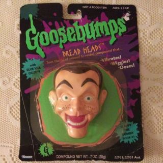 1996 Goosebumps Dread Heads - Slappy The Dummy - Book 7 - 4 In