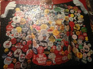 Vintage 1985 Springbok The Button Man? 500 Piece Jigsaw Puzzle Complete Pzl 4418