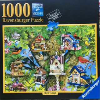 Ravensburger Bird Village Tree House 1000 Piece Jigsaw Puzzle
