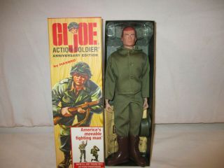 2003 Hasbro G.  I.  Joe Action Soldier Action Figure W/ Coffin Box Complete