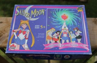 Sailor Moon 48 Piece Puzzle Dic 1996 Canada Games Complete