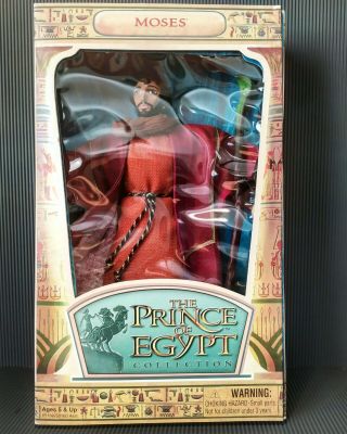 1998 Moses The Prince Of Egypt Dreamworks Doll By Hasbro