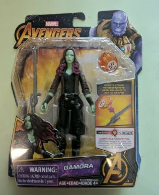 Hasbro Marvel Avengers Infinity War 6 " Gamora Guardians Of The Galaxy 2017