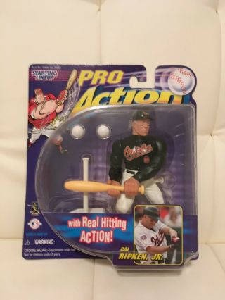 1998 Cal Ripken Jr.  Starting Lineup Baseball Pro Action