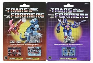 Transformers G1 Vintage Reissue 3 Pack Mini Cassettes Hascon 2019 Exclusive