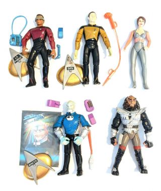 Choose: Vintage 1992/1993/1994/1997 Star Trek Action Figures Playmates Toys