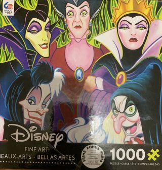 Disney Misleading Ladies Villains 1000 Piece Puzzle