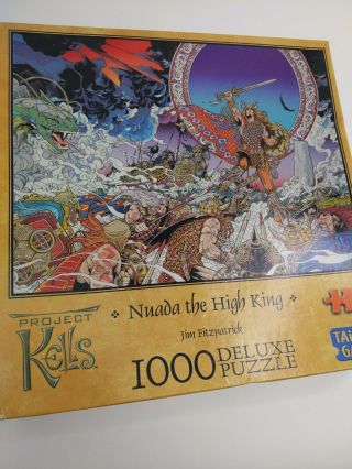 Tailten Games Project Kells Nuada the High King Deluxe Puzzle Jim Fitzpatrick 2