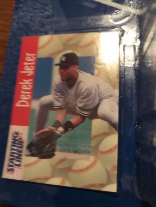 1997 Starting Lineup MLB Derek Jeter Action Figure York Yankees 3