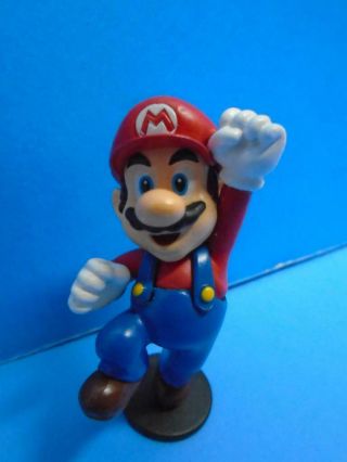 Popco 2007 Mario Nintendo Mario Bros Mini Figure Jumping Mario Figure Toy