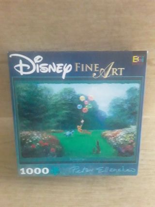 Disney Fine Art 1000 Pc Puzzle Rescuing Piglet Winnie The Pooh Fast