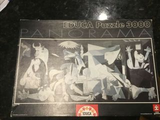 Educa - - Guernica (picasso) - - 3000 Piece Jigsaw Puzzle - - Black Box Version