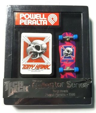 Tech Deck Collector Series Tony Hawk Skull Powell Peralta 1986