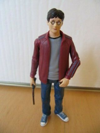 The Half Blood Prince Harry Potter With Wand Popco Action Figure 10.  5cm 3.  75 "