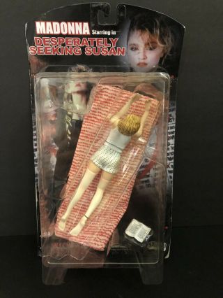 Madonna 1985 Desperately Seeking Susan Book Action Figure Doll 2003 Vital Toys