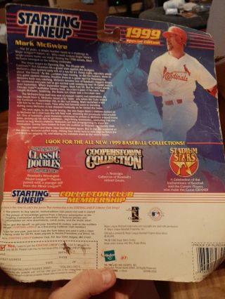 1999 Homerun Classic Doubles Recored Breakers Roget Marris And Mark McGwire. 3