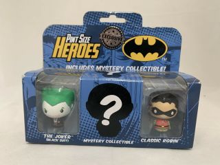 Batman Pint Size Heroes | Exclusive Joker And Robin 3 - Pack