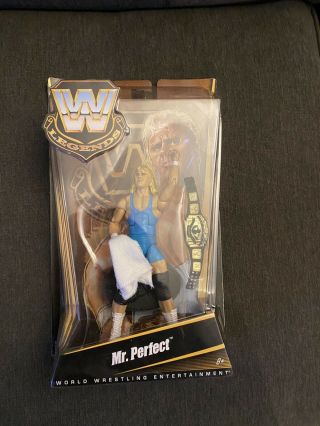 Mr.  Perfect Curt Hennig Wwe Wwf Legends Series 3 Mattel Elite Rare